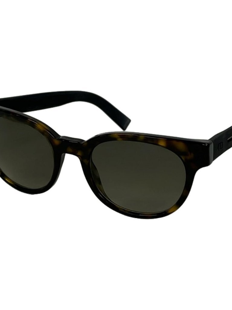 Dior Homme Qcx08az2dl Black Dark Brown Brown Rubber Plastic Hardware Sunglasses